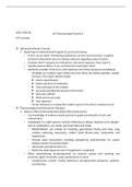 WCJC ADN SN ATI Learning ATI Pharmacology Practice A (Summary)