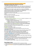 ATI Pharmacology Study Guide (notes/summary) complete, A+ Guide