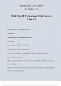 MEDS 530A Final Exam Questions With Correct Answers