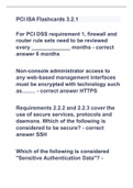 PCI ISA Flashcards 3.2.1|2023 LATEST UPDATE|GUARANTEED SUCCESS