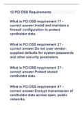 12 PCI DSS Requirements|2023 LATEST UPDATE|GUARANTEED SUCCESS