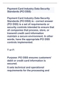 Payment Card Industry Data Security Standards (PCI DSS)|2023 LATEST UPDATE|GUARANTEED SUCCESS