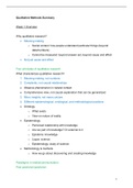 Quantitative & Qualitative Methods Summary