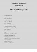 NGN NCLEX Study Guide.