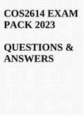 COS2614 EXAM PACK 2023