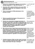 WGU Biochemistry PA Test Questions And Answers