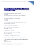 CPNRE: Pharmacology with complete solution 