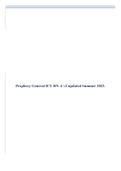 Prophecy general ICU RN A V2 & V3 Questions & Answers, Distinction Level Assignment Has everything.