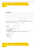 NRNP 6635 MID TERM 2023Latest Questions and Answers All Correct Study Guide, Download to Score A+