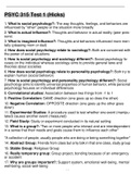 PSYC 315 - Social Psychology Test 1 (Hicks) 2023.