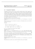 CS 363 ALGORITHMS LECTURE TRANSCRIPT 2.