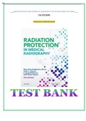 Radiation Protection in Medical Radiography 8th Edition Sherer Test Bank