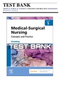 Test Bank For Medical Surgical Nursing 5th Edition By Holly K. Stromberg Chapter 1-49 Newest Version 2023