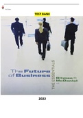 COMPLETE - Elaborated Test Bank for The Future of Business-The Essentials  4Ed. by Lawrence J. Gitman & Carl McDaniel. ALL Chapters Included 1-18. 400 Pages