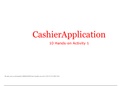 PROGRAMMING_ CashierApplication 10 Hands-on Activity 1. Create a simple cashier system Windows application. Name the project as CashierApplication and the form as frmPurchaseDiscountedItem: