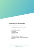 Theorie PEME professionele competenties