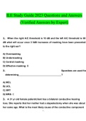 IHS ILE Study Guide 2023 Questions and Answers