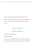 Research, analysis, and application of innovation to Burberry Group PLC Innovation is linked to increased productivity, market share, and profitability. In this section, research and critically assess Burberry Group PLC's innovation strategy.