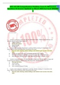 2013 ATI RN Comprehensive Predictor Form B /180 Correct Questions & Answers Updated on March 2023/test bank GRADED A