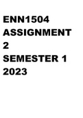 ENN1504 Assignment 2 Semester 1 2023 (882546)