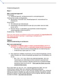 Alle Hoorcolleges / werkgroep uitwerkingen en samenvatting boek (alle stof voor het TT) in 1 document 