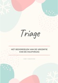 Samenvatting triage 