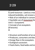 Introduction to Environmental Studies (ENVRN 7) -