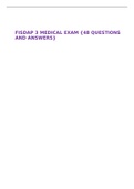 FISDAP MEDICAL EXAM 3 {48 QUESTIONS AND ANSWERS}