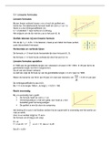 3.1 Lineaire formules