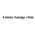 Fatime Sanogo vSim. Diagnosis: Induction of labor secondary to postdates.