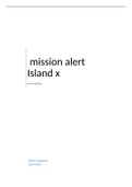 Samenvatting Mission Alert Lab 101 HighLow, ISBN: 9781472929648  Engels