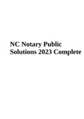 NC Notary Public Solutions 2023 Complete