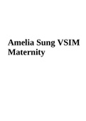 Amelia Sung VSIM Maternity Case | Diagnosis: Labor induction due to gestational diabetes