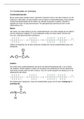 3.4 Condensatie en hydrolyse