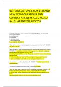  BCH 3025 ACTUAL EXAM 1|BRAND NEW EXAM QUESTIONS AND CORRECT ANSWERS ALL GRADED A+|GUARANTEED SUCCESS