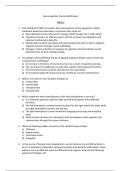 Neurocognition Practice MCQ exam (80 questions)