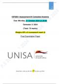 IOP2601 Assignment 4 (COMPLETE ANSWERS) Semester 2 2024 - DUE 21 October 2024 [UNISA]