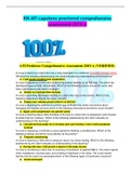 RN ATI capstone proctored comprehensive assessment 2019 A    ATI Predictor Comprehensive Assessment 2019 A