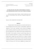 FACTORS AFFECTING THE APPLICATION OF DRIVER’S LICENSE IN LAND TRANSPORTATION OFFICE IN SAN JOSE, OCCIDENTAL MINDORO