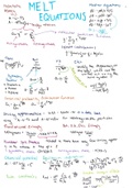 Molecular Energy levels and Thermodynamic Equations 