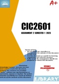 CIC2601 BUNDLE 2024