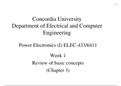 Power Electronics Lecture notes