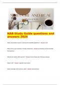   NAB Study Guide questions and answers 2024   What is the decibel range for a hearing aid compatible telephone? - Answer 12-18 	 What are the main symptoms of Tardive Dyskinesia? - Answer Lip Smacking and Uncontrolled facial gestures  What do the initial