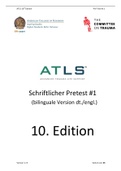 ATLS Practice Test 4 Edition (100% CORRECT ANSWERS) A+ GRADED VERIFIED