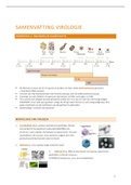 Samenvatting virologie - 2e bachelor tandheelkunde
