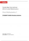 Cambridge International AS & A Level Mathematics Pure Mathematics 1 Helen Ball, Chris Pearce