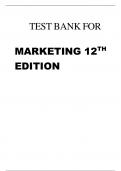 MARKETING 12TH  EDITION 2024