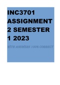 INC3701 ASSIGNMENT 2 SEMESTER 1 2023