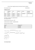 Post Lab 1 Report: Weighing Procedures and Volumetric Glassware Calibration