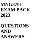 mng3701 exam pack 2023